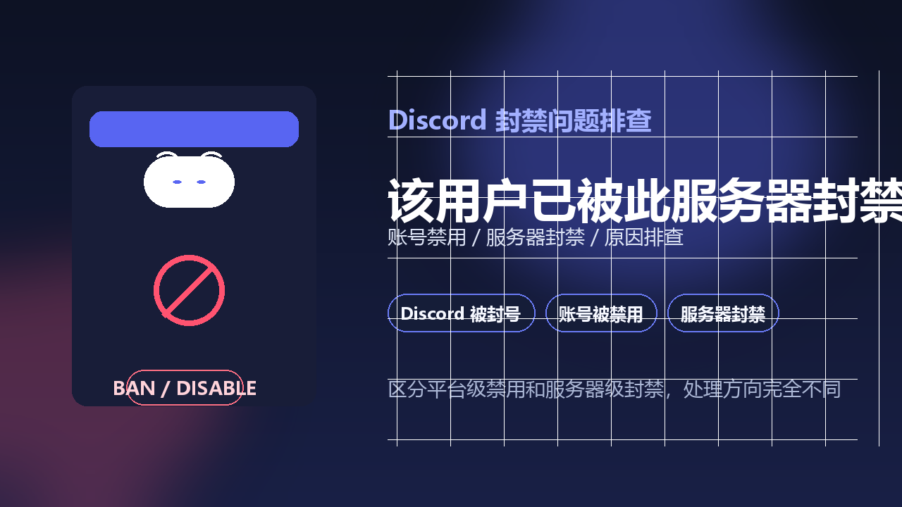 Discord 刚注册被封号