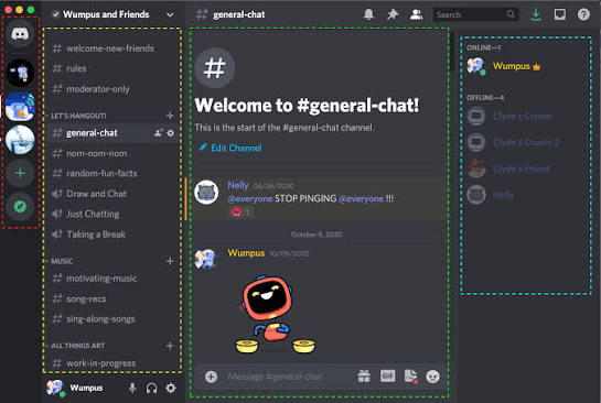 隐藏 Discord 频道
